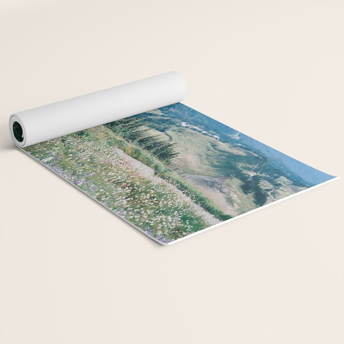 Wildflower Meadow Yoga Mat Gallery Image 2