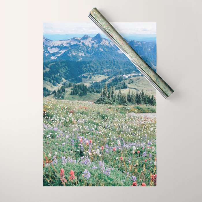 Wildflower Meadow Wrapping Paper Gallery Image 1