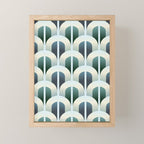 Blue gate Mini Art Print Gallery Image 1