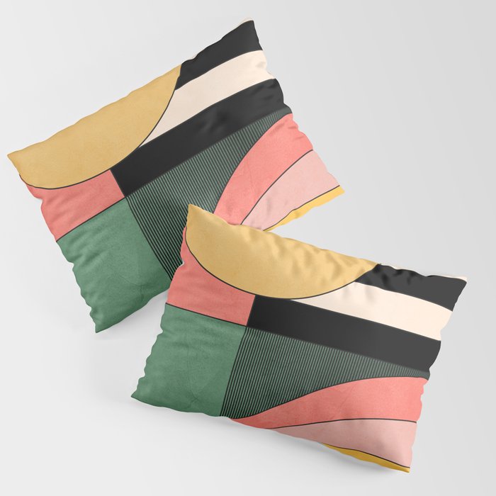 Geometric Abstraction 46 Pillow Sham Gallery Image 3