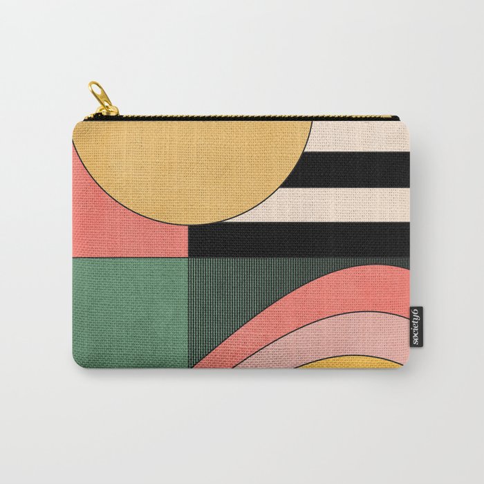 Geometric Abstraction 46 Carry All Pouch Gallery Image 1