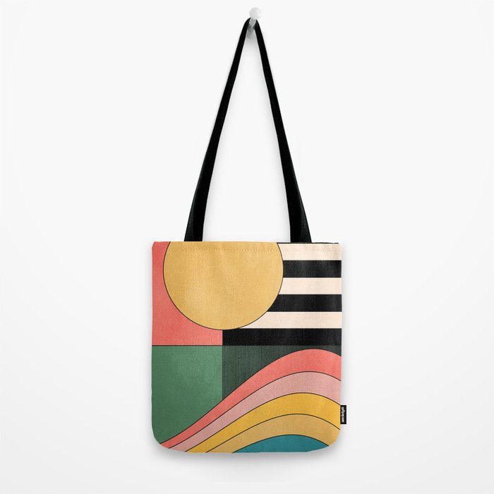 Geometric Abstraction 46 Tote Bag Gallery Image 2
