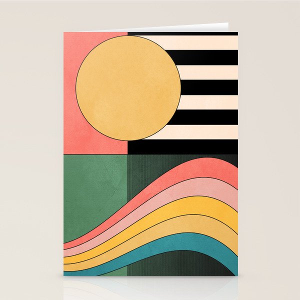 Geometric Abstraction 46 Stationery Card Gallery Image 2