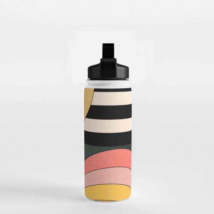 Geometric Abstraction 46 Water Bottle Gallery Image 2
