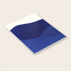 Indigo Mountains Abstract Landscape Notebook Gallery Image 3