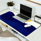 Indigo Mountains Abstract Landscape Desk Mat Gallery Image 2