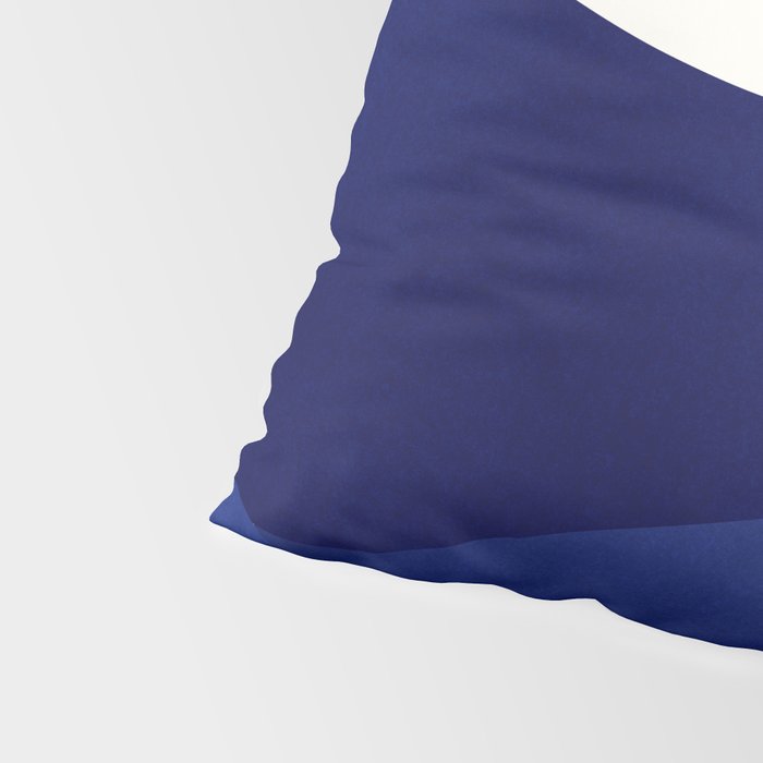 Indigo Mountains Abstract Landscape Pillow Sham Gallery Image 4