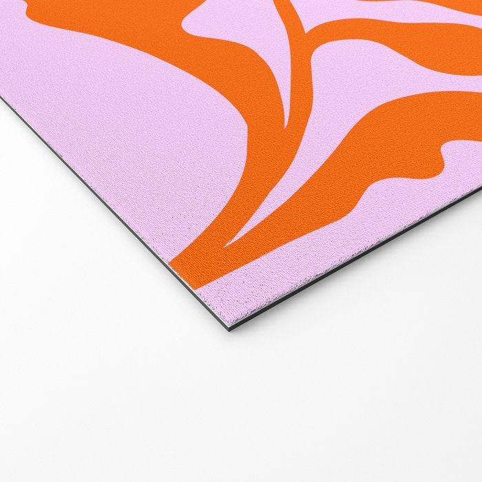 Matisse cut-outs - Pink & Orange Leaf on Sun Welcome Mat Gallery Image 2