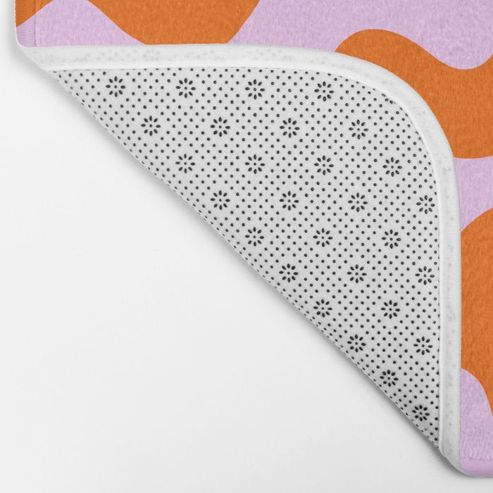 Matisse cut-outs - Pink & Orange Leaf on Sun Bath Mat Gallery Image 2