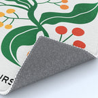 Cinnabar & Supernova: Les Fleurs | Flower Market 03 Rug Gallery Image 4