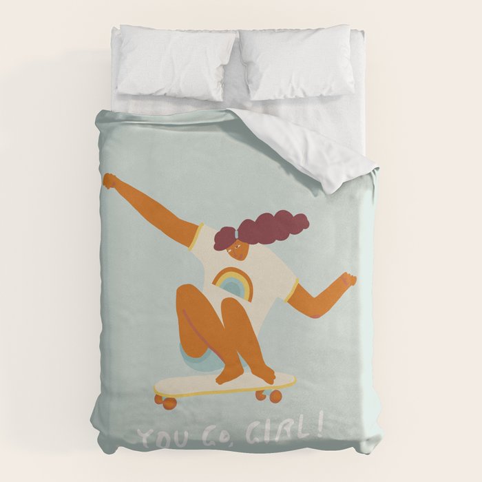 You go, girl! Duvet Cover Gallery Image 6