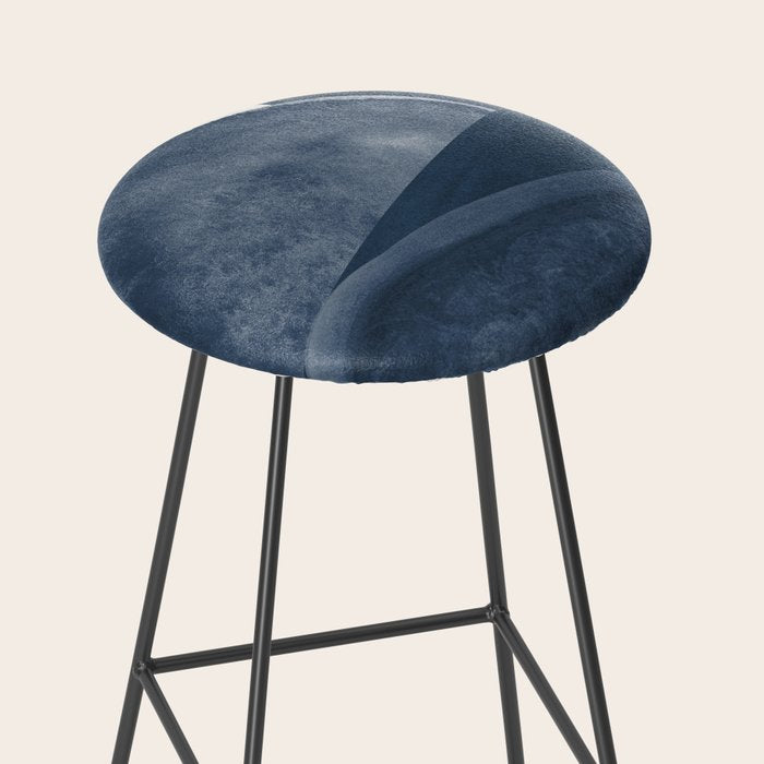 Blue Landscape Stool Gallery Image 2