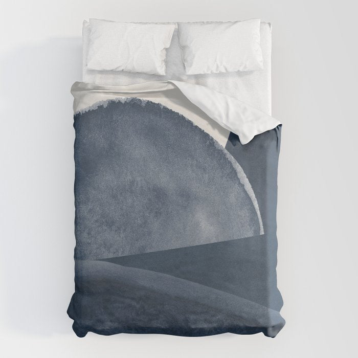Blue Landscape Duvet Cover Gallery Image 1