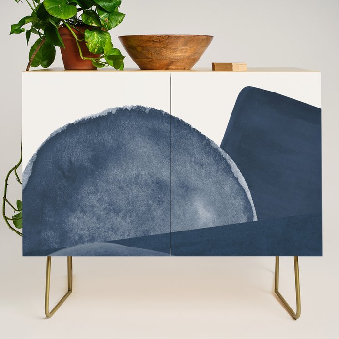 Blue Landscape Credenza Gallery Image 1
