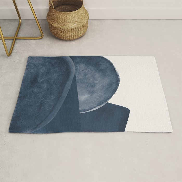 Blue Landscape Rug Gallery Image 1