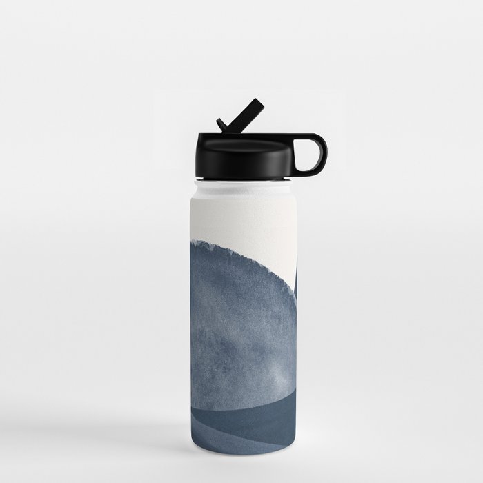 Blue Landscape Water Bottle Gallery Image 1