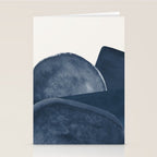 Blue Landscape Stationery Card Gallery Image 2