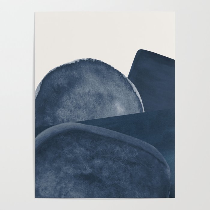 Blue Landscape Poster Gallery Image 1