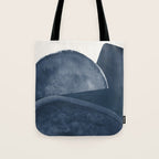 Blue Landscape Tote Bag Gallery Image 1