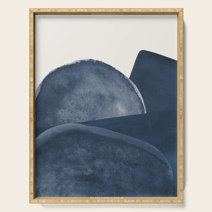 Blue Landscape Serving Tray Gallery Image 1
