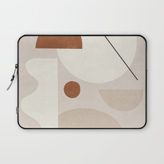 Abstract Minimal Shapes 22 Laptop Sleeve Gallery Image 1