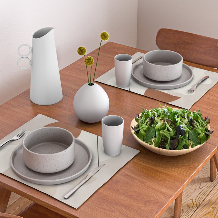 Abstract Minimal Shapes 22 Placemat Gallery Image 2