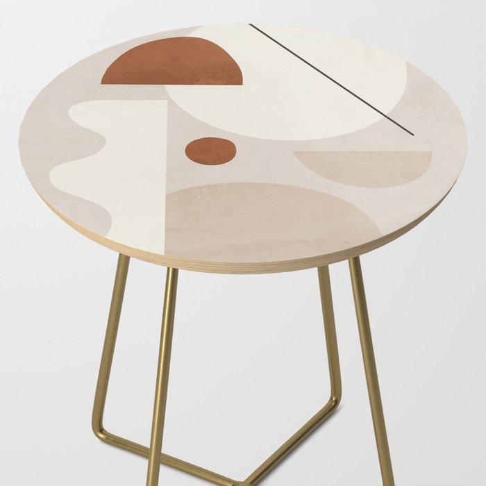 Abstract Minimal Shapes 22 Side Table Gallery Image 2