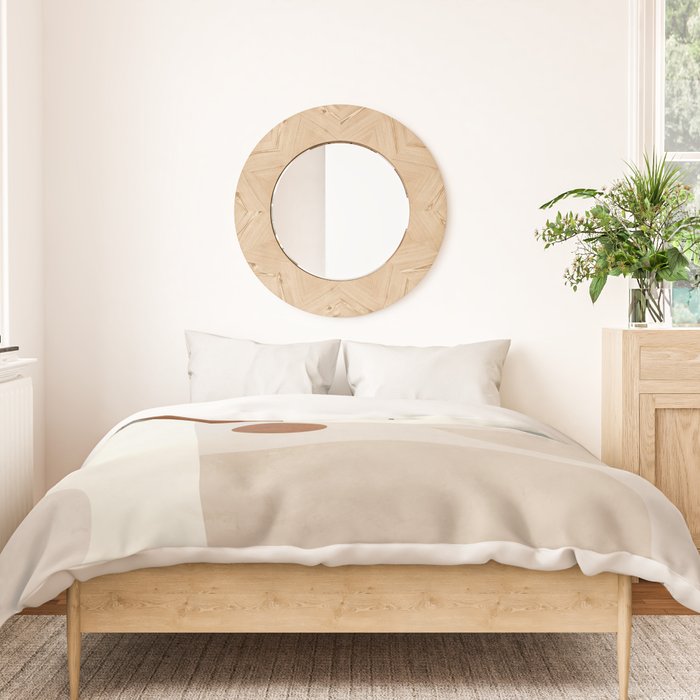 Abstract Minimal Shapes 22 Duvet Cover Gallery Image 3