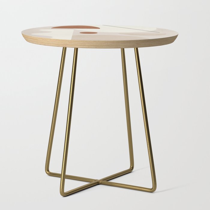 Abstract Minimal Shapes 22 Side Table Gallery Image 1