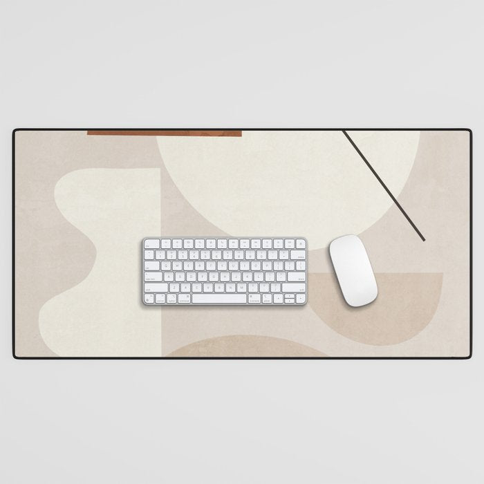 Abstract Minimal Shapes 22 Desk Mat Gallery Image 1