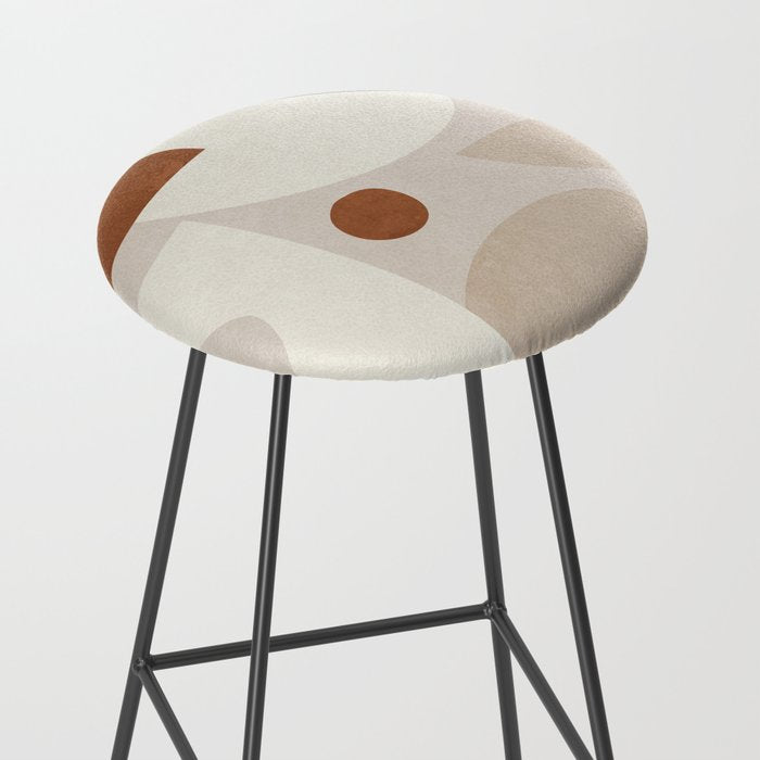 Abstract Minimal Shapes 22 Stool Gallery Image 2