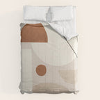 Abstract Minimal Shapes 22 Comforter Gallery Image 6
