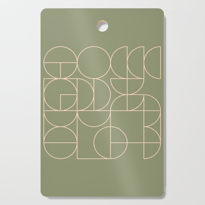 Deco Geometric 08D Cutting Board Gallery Image 1