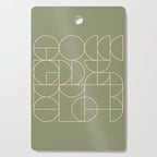 Deco Geometric 08D Cutting Board Gallery Image 1