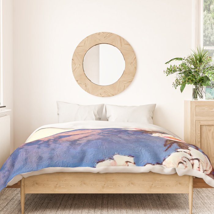 Winds Towards Kanata - Nature Landscape Duvet Cover Gallery Image 3