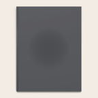 ASPHALT SOLID COLOR Plain Dark Neutral Shade  Notebook Gallery Image 4