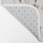 WILDFLOWERS NATURAL BEIGE 1 Bath Mat Gallery Image 2