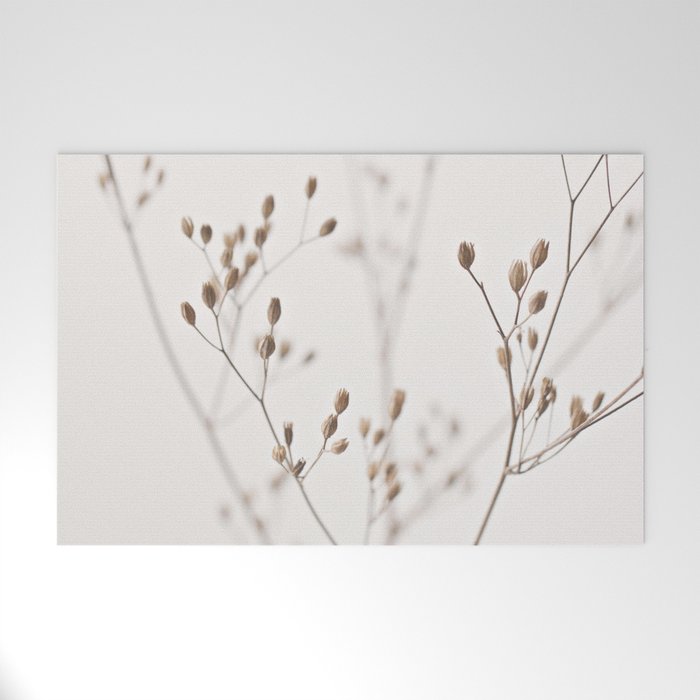 WILDFLOWERS NATURAL BEIGE 1 Welcome Mat Gallery Image 1