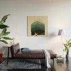 Cat Landscape 8B: Where does the Sun go? Wood Wall Art Gallery Image 2