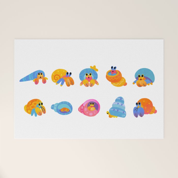 Hermit Crab Welcome Mat Gallery Image 1