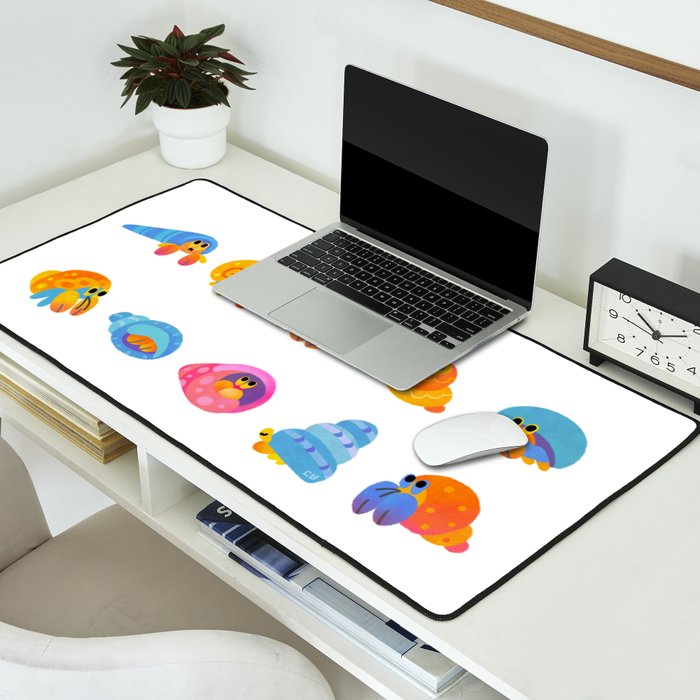 Hermit Crab Desk Mat Gallery Image 2