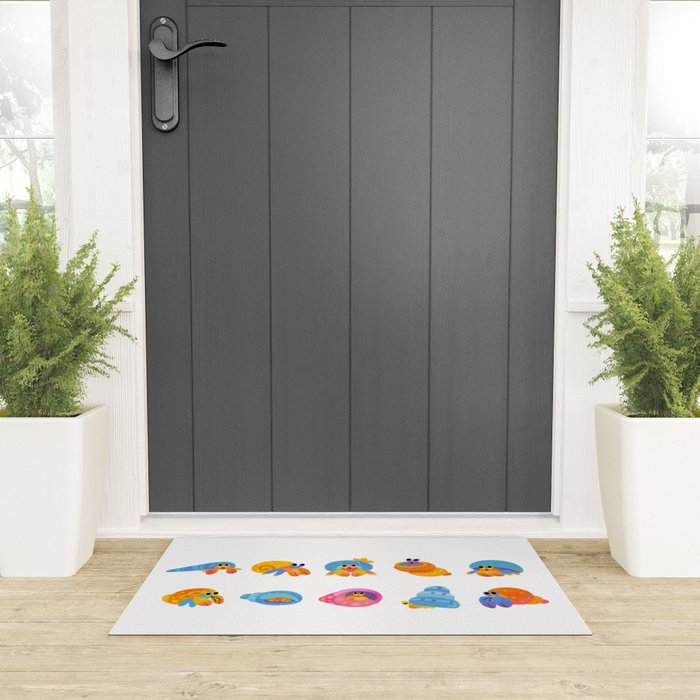 Hermit Crab Welcome Mat Gallery Image 3