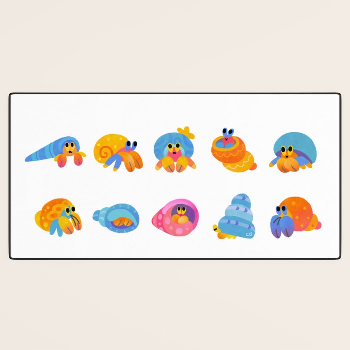 Hermit Crab Desk Mat Gallery Image 3
