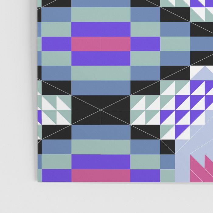 MP Tribal geometric A Poster Gallery Image 3