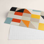 Modern Abstract Colorful Geometric Bold Artwork Wrapping Paper Gallery Image 2