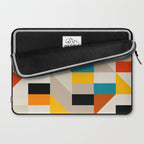 Modern Abstract Colorful Geometric Bold Artwork Laptop Sleeve Gallery Image 2