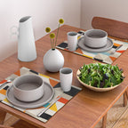 Modern Abstract Colorful Geometric Bold Artwork Placemat Gallery Image 2