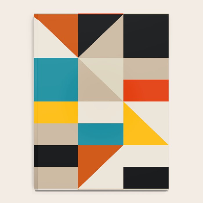 Modern Abstract Colorful Geometric Bold Artwork Notebook Gallery Image 4
