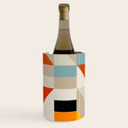 Modern Abstract Colorful Geometric Bold Artwork Wine Chiller Gallery Image 2