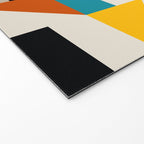 Modern Abstract Colorful Geometric Bold Artwork Welcome Mat Gallery Image 2